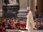 Bischof Rudolf Voderholzer predigt beim Eröffnungsgottesdienst im Lateran.